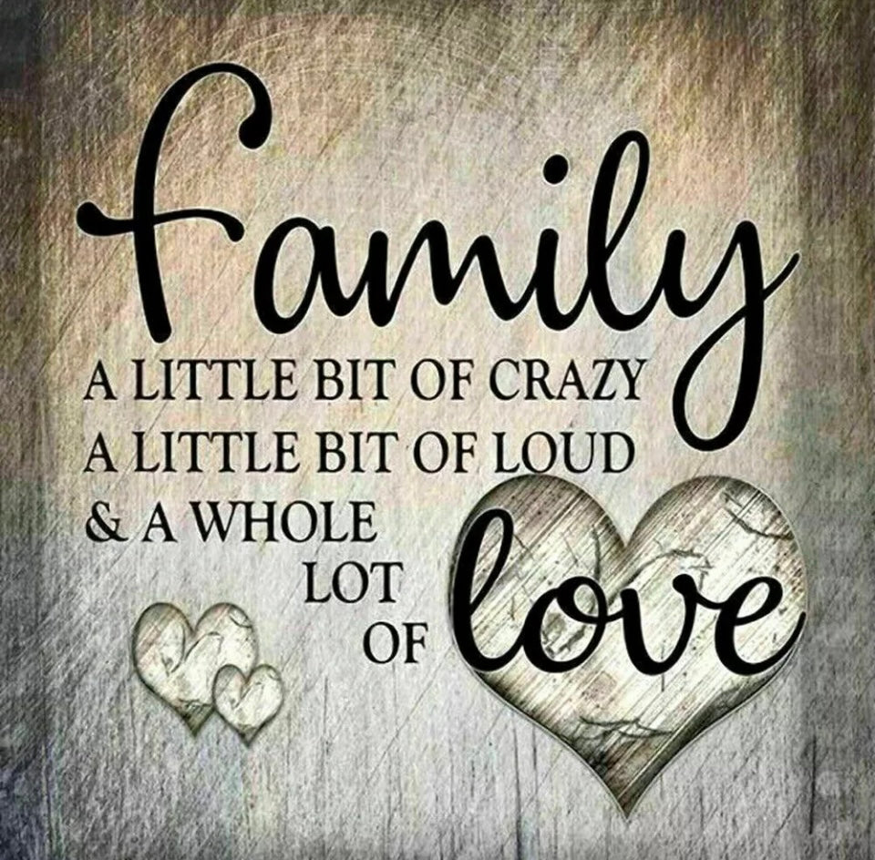 Full Drill Family Love 5D Diamond Painting DIY Kit