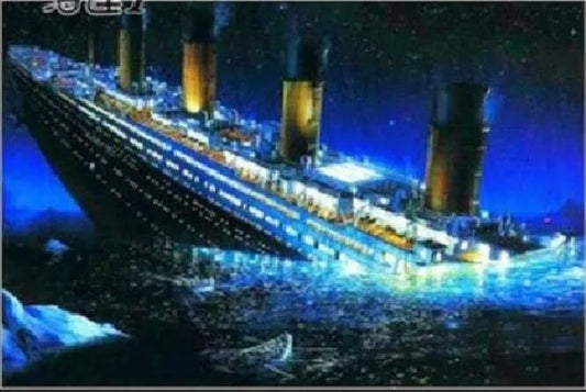Titanic Full Drill 5D Diamond Embroidery Painting Kit