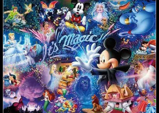 5D Diamond Painting Magic Disney
