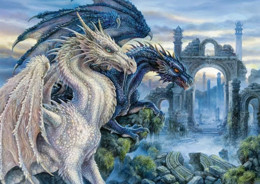 Two Dragons Full Drill DIY 5D Diamond Kit