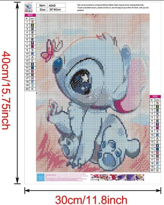 DIY 5D Diamond Painting Stitch Art Kit Butterfly