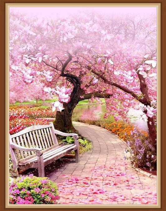 Sakura Tree Full Drill DIY 5D Diamond Painting  Art