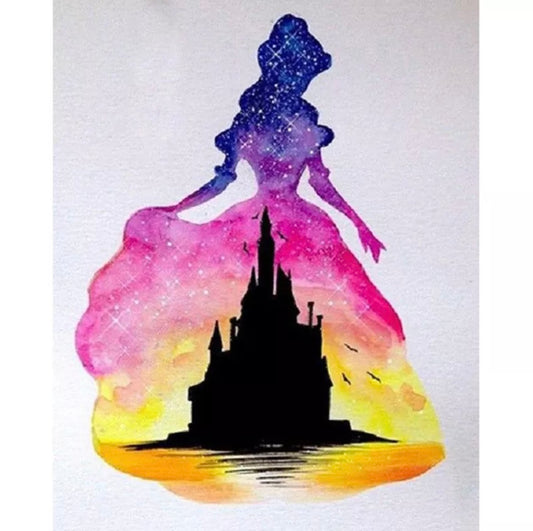 UK Princess & Castle Full Drill 5D Diamond Painting Kit