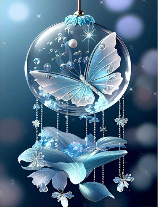 5D Diamond Painting Kits,for Adults Full Drill, DIY crystal butterfly